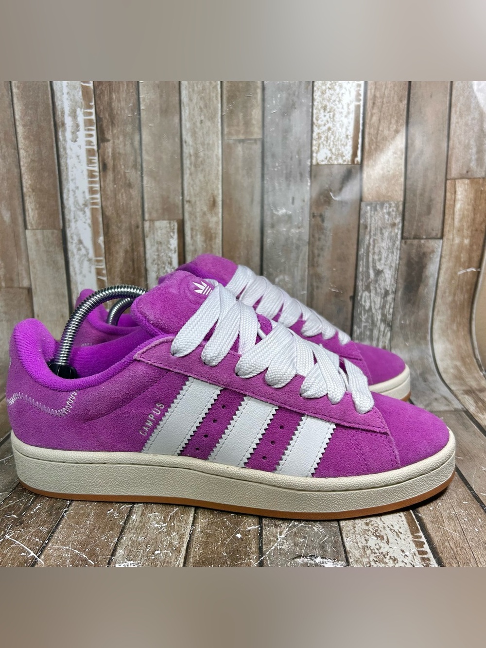 Adidas Originals Women 9 Campus 00S  Shoes Purple Burst IF9616 Suede Sneakers